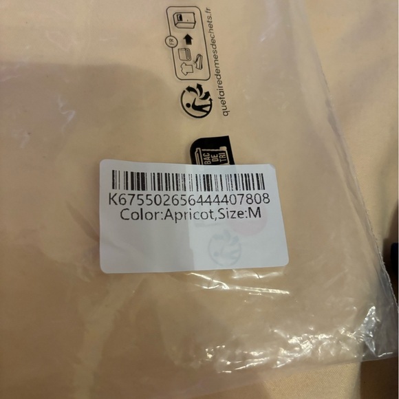 Beige Cotton and Linen Double-Breasted shirt - Picture 6 of 6